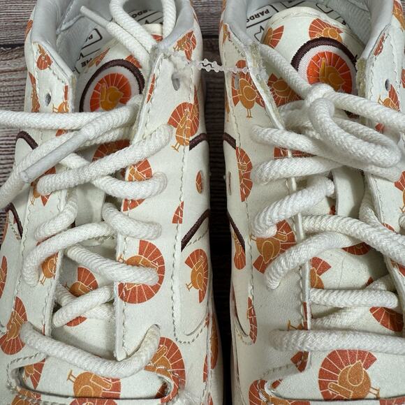 Saucony X Pardon Me Jazz Original "Thanksgiving Turkey" Print Sneakers Mens 6.5 - Picture 5 of 14
